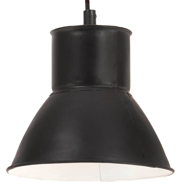 Závěsné svítidlo 25 W černé kulaté 17 cm E27 320573