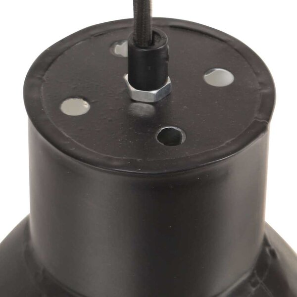 Závěsné svítidlo 25 W černé kulaté 17 cm E27 320573