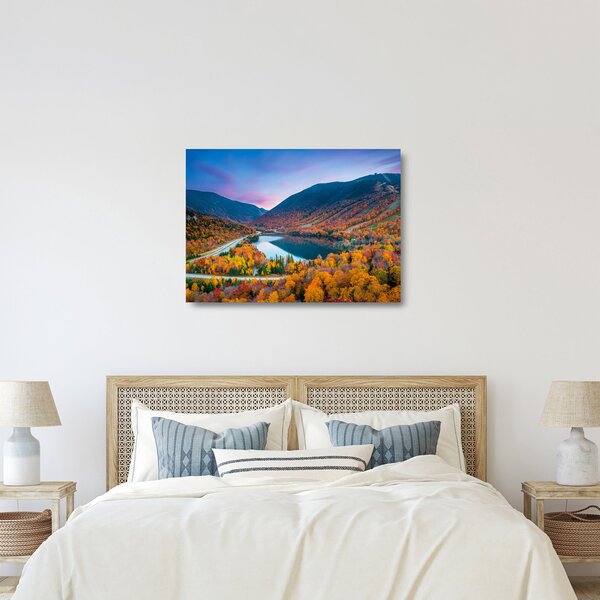 Skleněný obraz - White Mountain, New Hampshire, USA (70x50 cm)