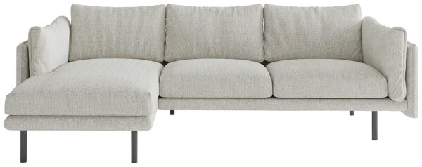 ROHOVÁ SEDAČKA, textil, šampaňská Livetastic - Sedací soupravy, Online Only