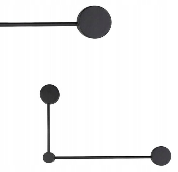Nowodvorski nástěnné LED svítidlo Orbit černé 2xGX53 8W kovové