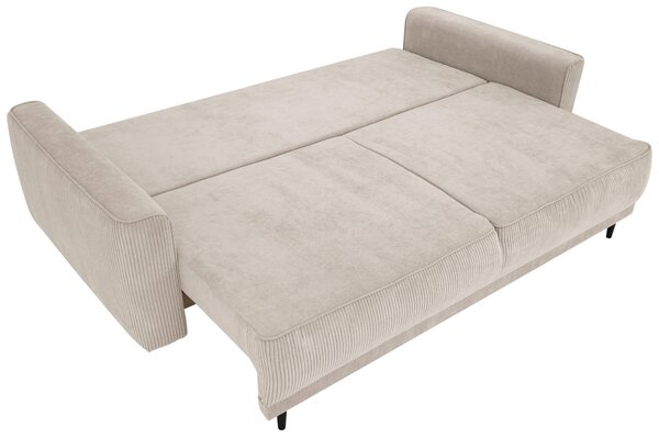 ROZKLÁDACÍ POHOVKA, textil, béžová MID.YOU - Rozkládací pohovky, Online Only