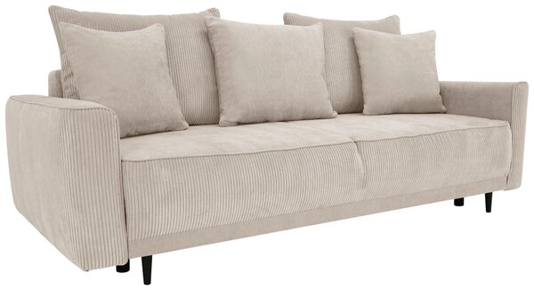 ROZKLÁDACÍ POHOVKA, textil, béžová MID.YOU - Rozkládací pohovky, Online Only