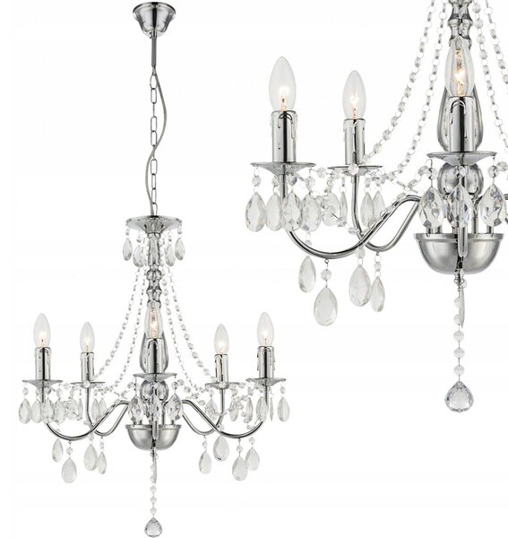 TOOLIGHT LAMPA EBT014-5CP CHROMOVÁ