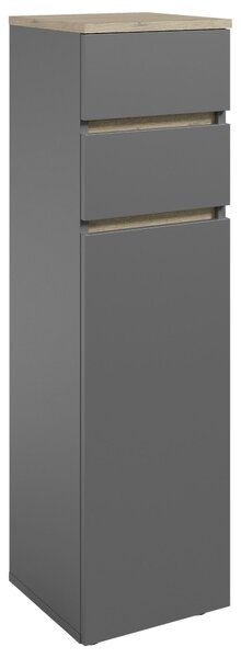 MIDI SKŘÍŇKA, antracitová, barvy dubu, 30/108/30 cm home24 - Koupelnové série, Online Only