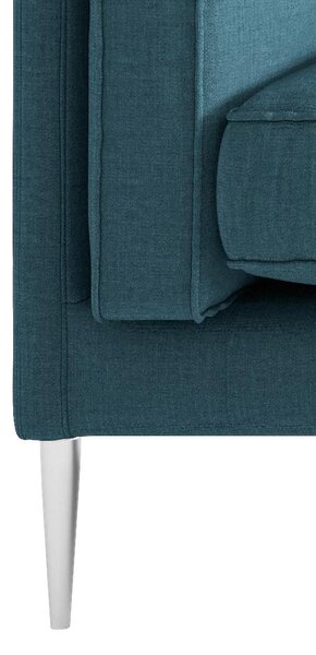 SEDACÍ SESTAVA, textil, petrolej Livetastic - Online Only sedačky, Online Only