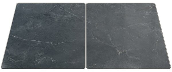 Skleněné ochranné desky MRAMOR ŠEDÝ ANTRACIT – 2 ks, 52 × 30 cm,HC52x30_00016