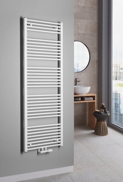Aqualine Sapho, DIRECT otopné těleso se středovým připojením, 600x1680 mm, 1013 W, bílá