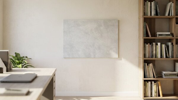 Magnetická tabule METALboards BETON II 90x60 cm,MB96_00115