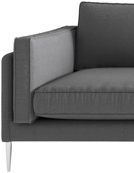 SEDACÍ SESTAVA, textil, antracitová Livetastic - Online Only sedačky, Online Only