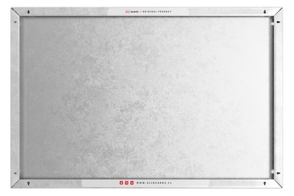 Magnetická tabule METALboards BETON II 90x60 cm,MB96_00115