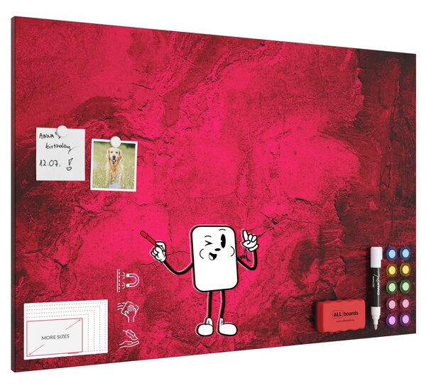 Magnetická tabule METALboards MAGNOLIE 90x60 cm,MB96_00120