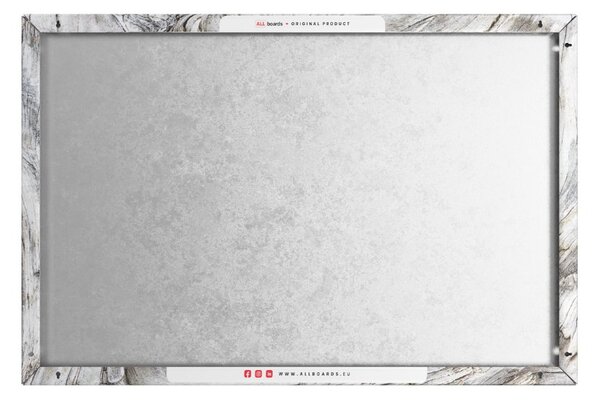 Kovový obraz ZKAMENĚLÉ DŘEVO 60x40 ALLboards METAL,MB64_00111