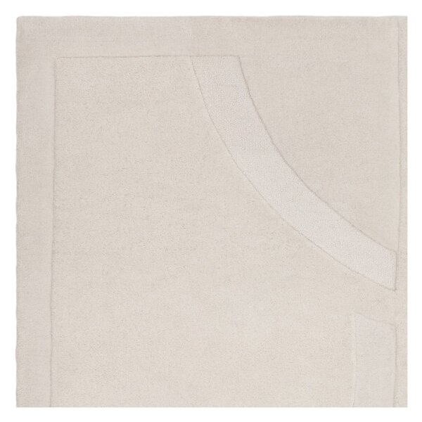 Bílý vlněný koberec 120x170 cm Olsen – Asiatic Carpets