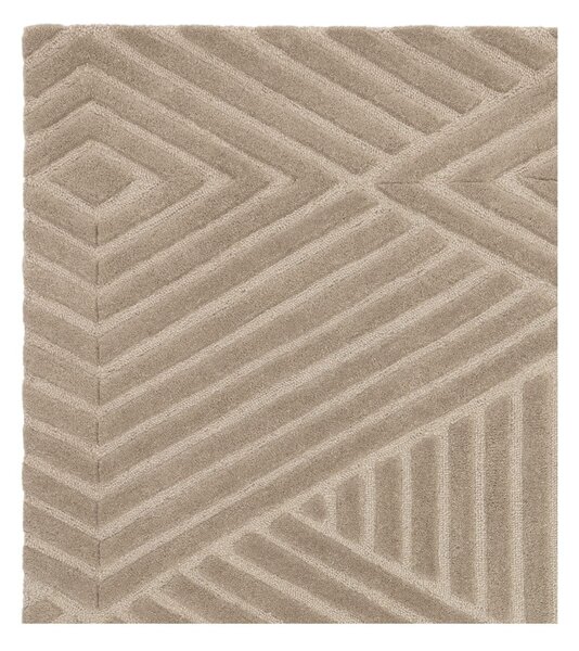 Světle hnědý vlněný koberec 120x170 cm Hague – Asiatic Carpets