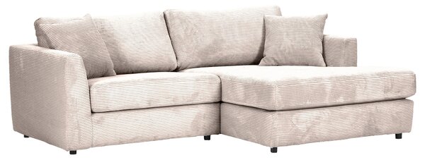 ROHOVÁ SEDAČKA, textil, přírodní barvy Carryhome - Sedací soupravy, Online Only