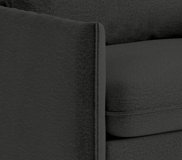 SEDACÍ SESTAVA, textil, tmavě šedá Livetastic - Online Only sedačky, Online Only