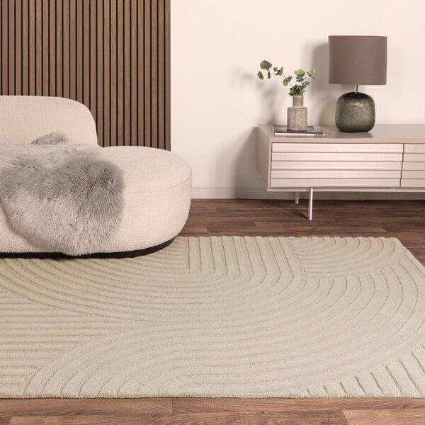 Béžový vlněný koberec 160x230 cm Hague – Asiatic Carpets