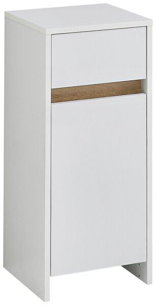SPODNÍ SKŘÍŇKA, bílá, barvy dubu, bílá, 32,4/73,8/32,2 cm Xora - Koupelnové série, Online Only
