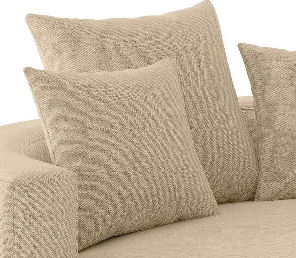 POHOVKA BIG SOFA, textil, béžová Livetastic - Pohovky, Online Only