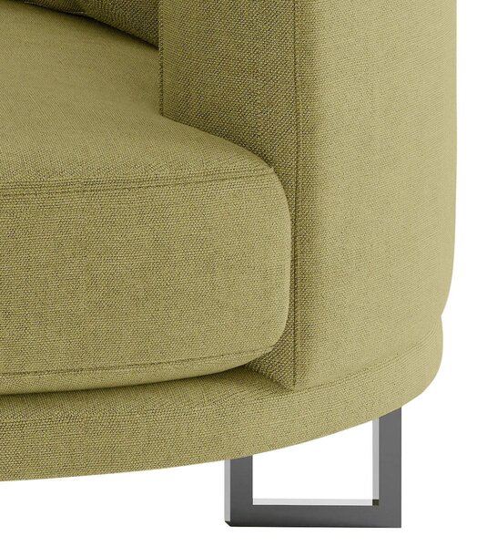 POHOVKA BIG SOFA, textil, olivově zelená Livetastic - Pohovky, Online Only