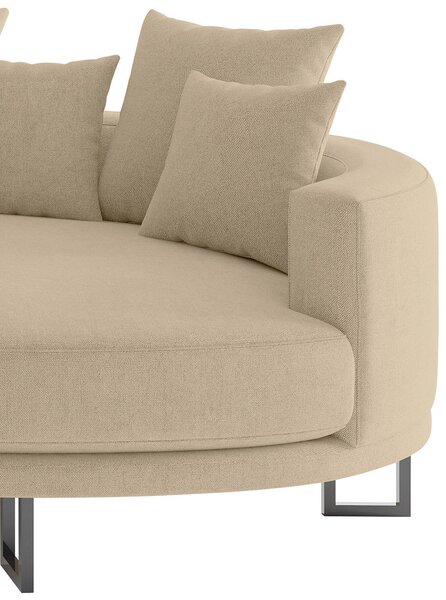 POHOVKA BIG SOFA, textil, béžová Livetastic - Pohovky, Online Only