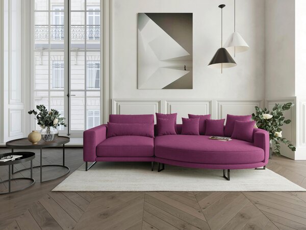 POHOVKA BIG SOFA, textil, magenta Livetastic - Pohovky, Online Only