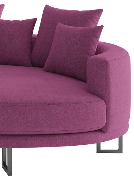 POHOVKA BIG SOFA, textil, magenta Livetastic - Pohovky, Online Only