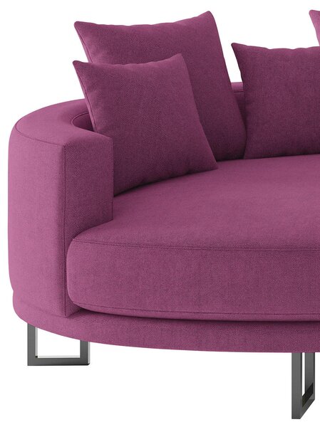 POHOVKA BIG SOFA, textil, magenta Livetastic - Pohovky, Online Only