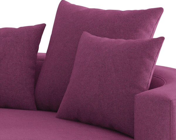 POHOVKA BIG SOFA, textil, magenta Livetastic - Pohovky, Online Only