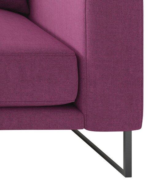 POHOVKA BIG SOFA, textil, magenta Livetastic - Pohovky, Online Only