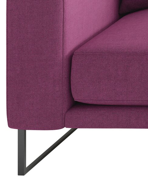 POHOVKA BIG SOFA, textil, magenta Livetastic - Pohovky, Online Only