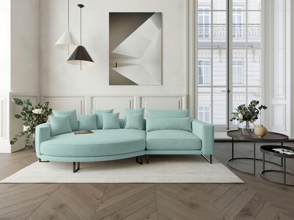 POHOVKA BIG SOFA, textil, tyrkysová Livetastic - Pohovky, Online Only