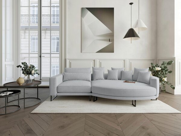 POHOVKA BIG SOFA, textil, šedá Livetastic - Pohovky, Online Only