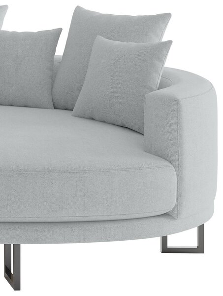 POHOVKA BIG SOFA, textil, šedá Livetastic - Pohovky, Online Only
