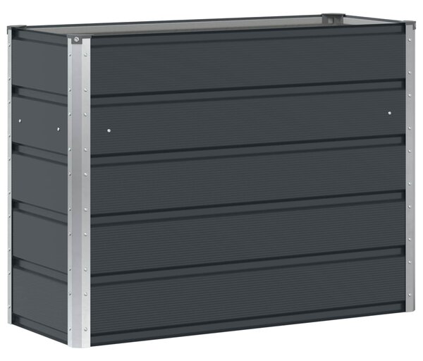 Truhlík Antracit 100 x 40 x 75 cm Ocel