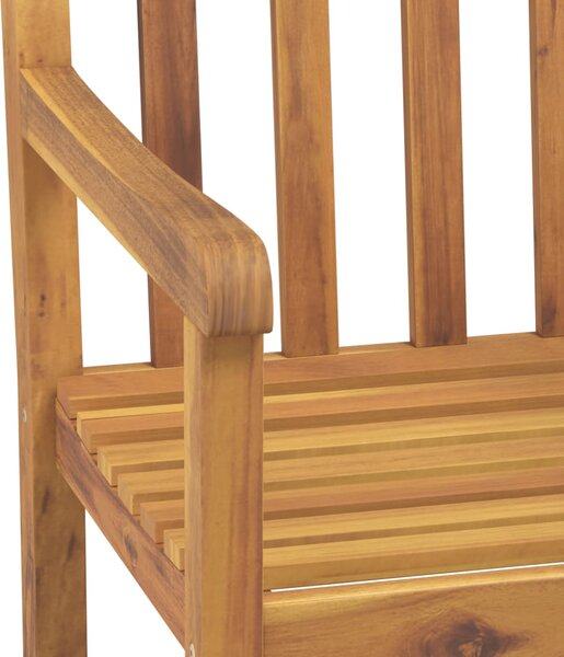 Zahradní židle 8 ks 56 x 55,5 x 90 cm masivní akáciové dřevo 3206274