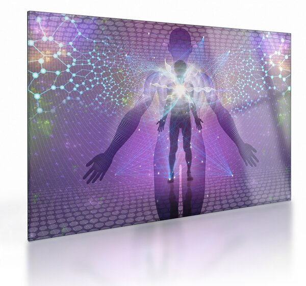 Skleněný obraz - Znovuzrození (70x50 cm)