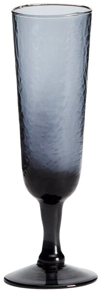 Kave Home Modrá sklenice na sekt Sileia