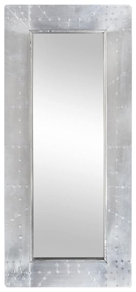 Zrcadlo s kovovým rámem 110 x 50 cm kov 320638