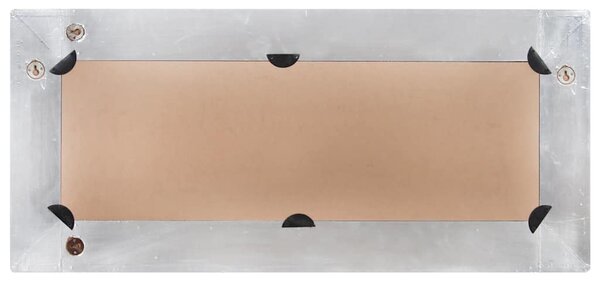 Zrcadlo s kovovým rámem 110 x 50 cm kov 320638