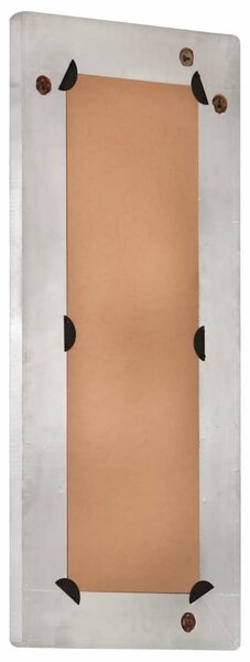 Zrcadlo s kovovým rámem 110 x 50 cm kov 320638