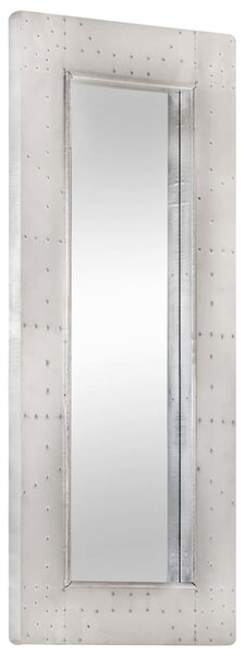 Zrcadlo s kovovým rámem 110 x 50 cm kov 320638