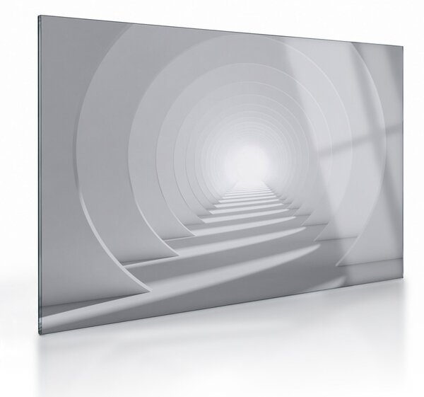 Skleněný obraz - 3D tunel (70x50 cm)