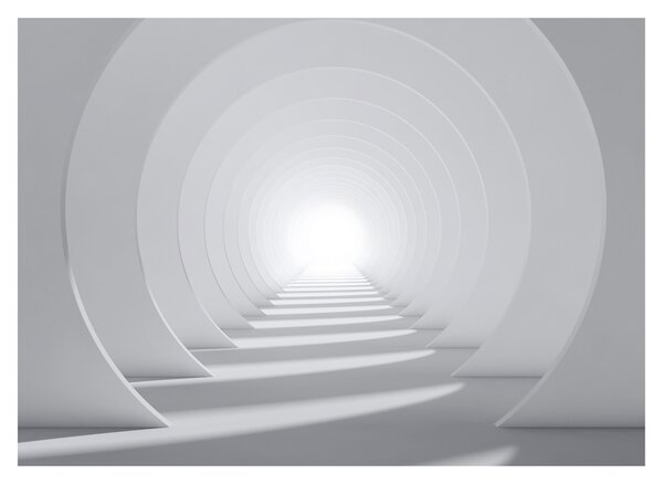 Skleněný obraz - 3D tunel (70x50 cm)
