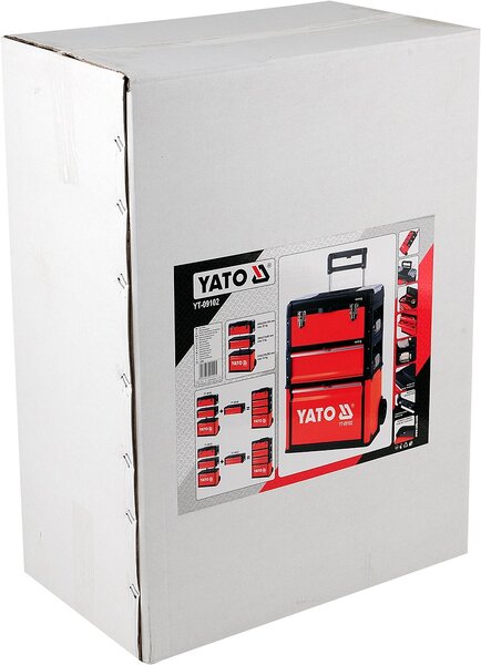 YATO Vozík na nářadí 3 sekce, 1 zásuvka Yato