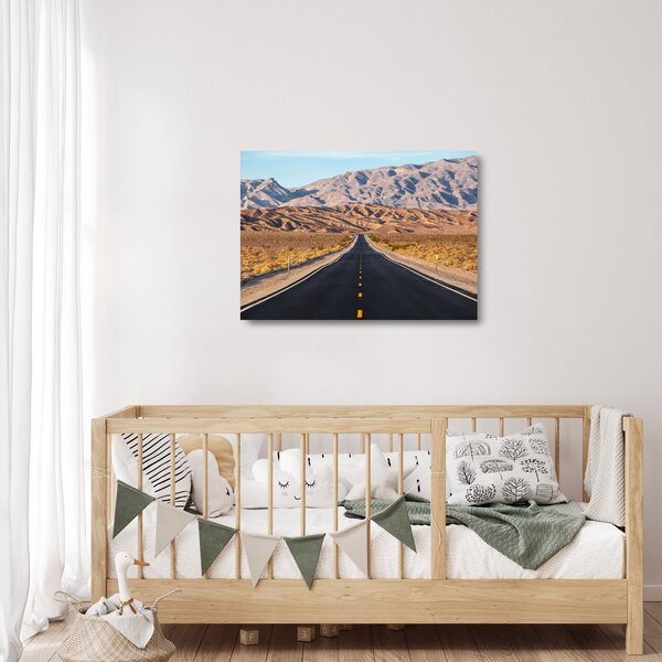 Skleněný obraz - Death Valley, Kalifornie, USA (70x50 cm)