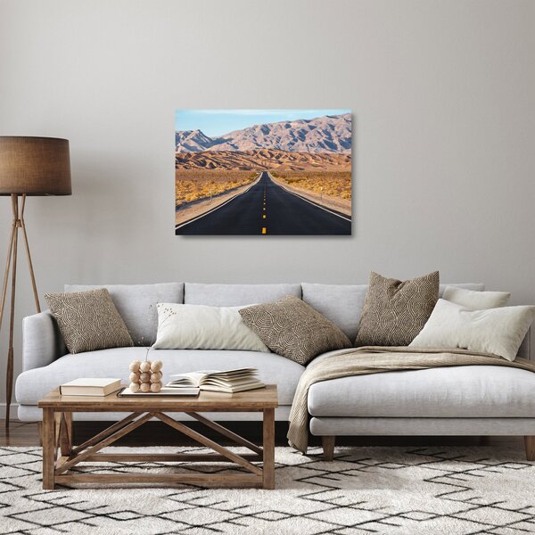 Skleněný obraz - Death Valley, Kalifornie, USA (70x50 cm)