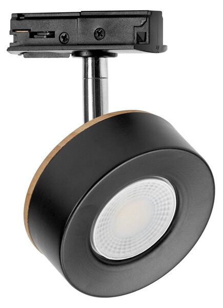 Lištové bodové svítidlo Tracklight Beam, 4.8W, Teplá bílá, Černé
