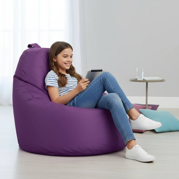 Sedací pytel Primabag Yoko polyester fialová